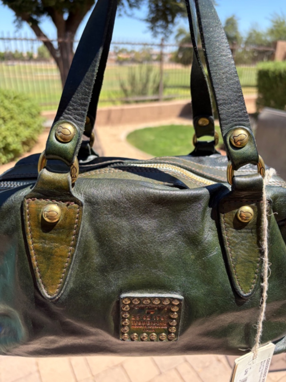 Campomaggi Handbag Bottle Green - Picture 11 of 11